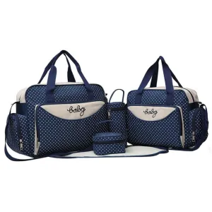 5pcs/Set mother diaper bag Set Maternity Suit Large Handbag Set