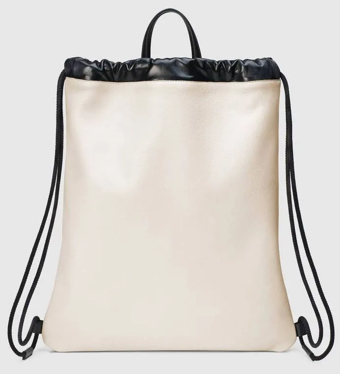 Coco CapitÌÁn Logo Backpack, White