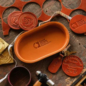Custom Leather Valet - Pill