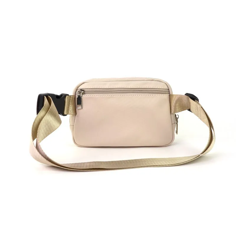 Dixie Nylon Belt/Crossbody Bag - Cream
