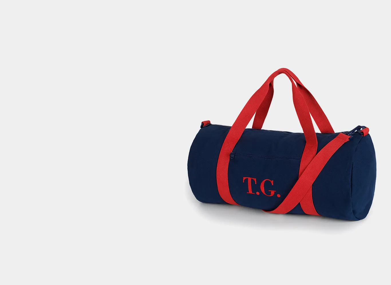 Duffle Bag - Navy / Red