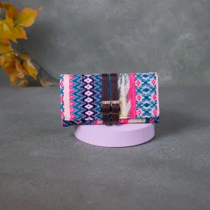 Handmade Wallets - Classic Multi-Colour Double Flap Design