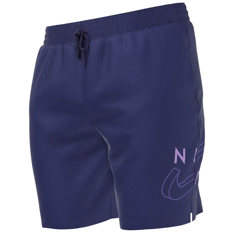 Nike - Split Logo Icon 7" Volley Short (Midnight Navy)
