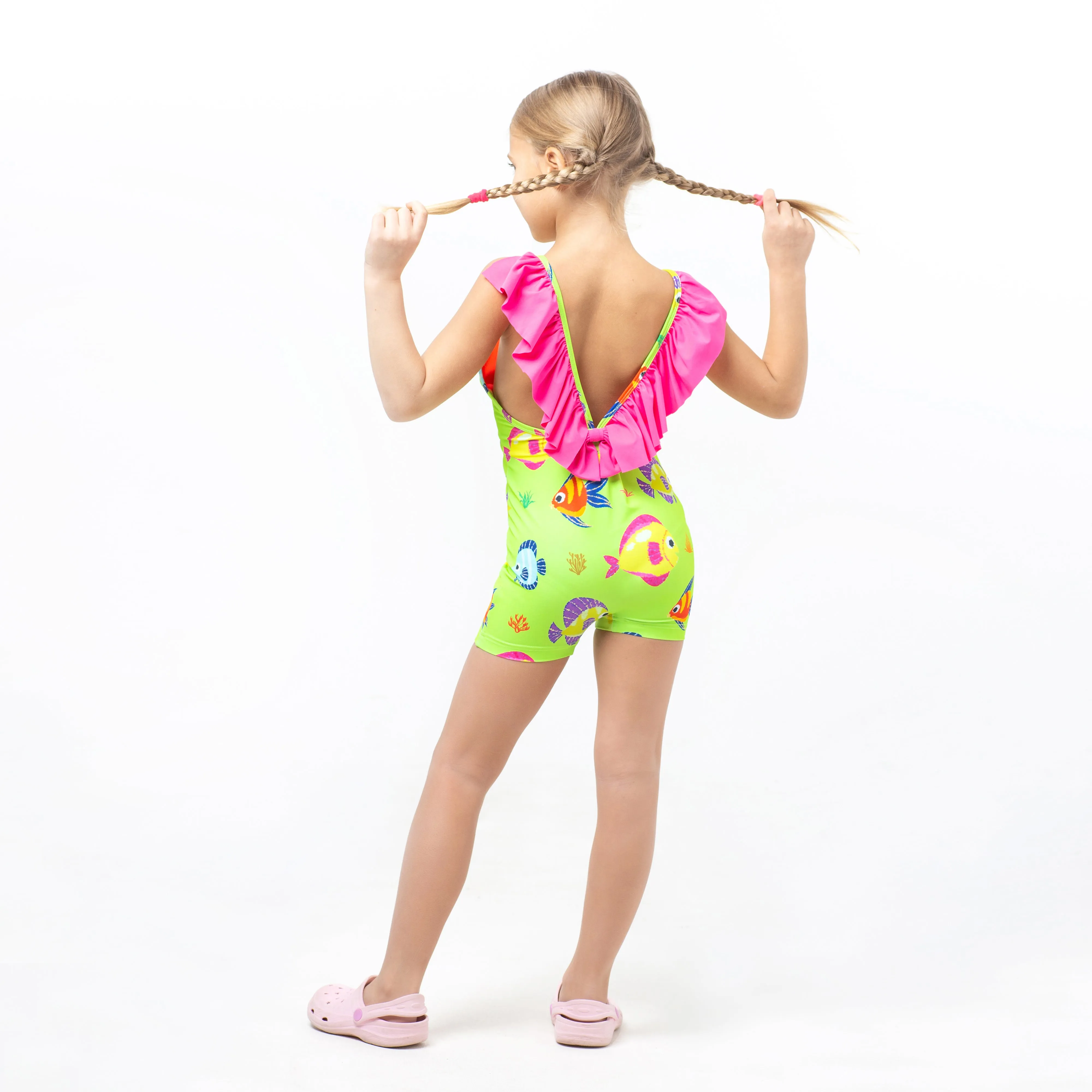 Pink Sunny Side Up Apricot Summer Maillots