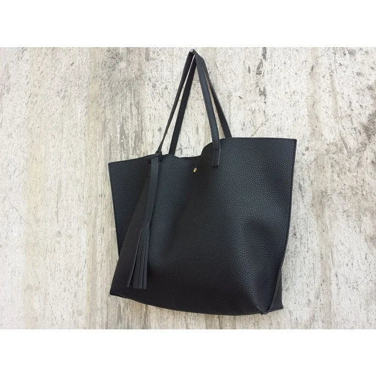 Women's Tassel Pendant Tote Bag