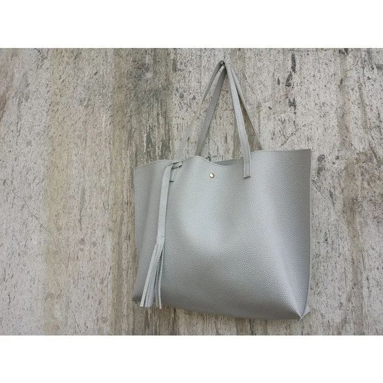Women's Tassel Pendant Tote Bag